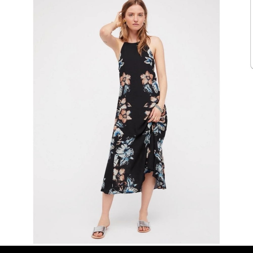 Free People Back To You Midi Dress